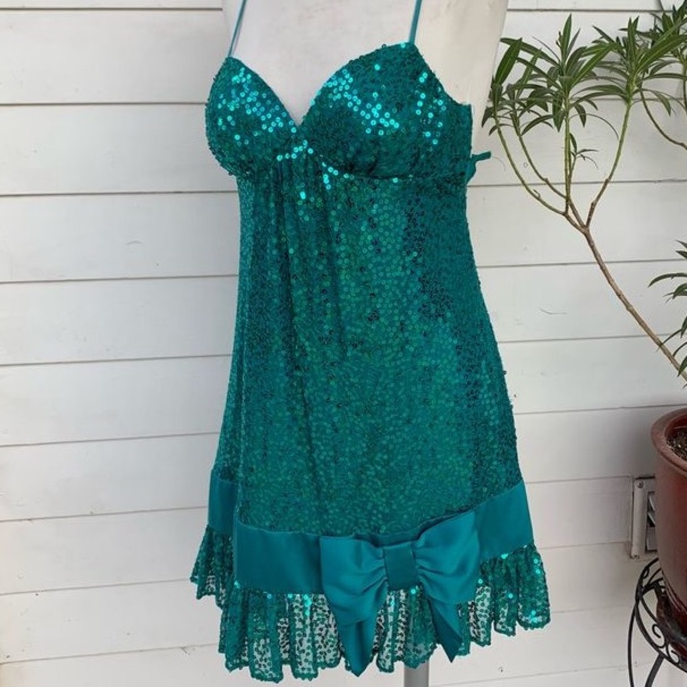 Vintage Betsy Johnson Y2K Slip Dress